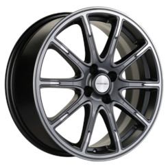 Диск Khomen 1707 17x6.50 4x100 ET43 DIA60.10 GRAY-FP
