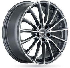 Диск MAK Komet 19x9 5x112 ET30 DIA66.60 Gun Metallic Mirror Face