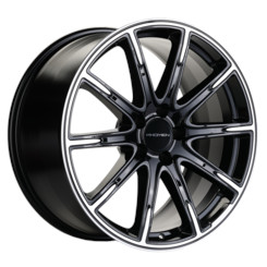 Диск Khomen 1903 19x9.50 5x112 ET25 DIA66.60 Black-FP