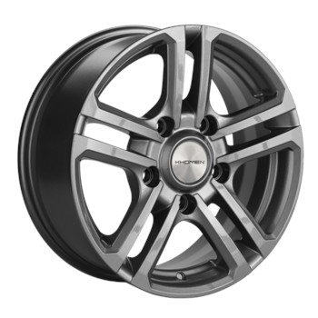 Диск Khomen 1602 16x6.50 5x139.70 ET35 DIA98 GRAY