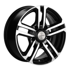Диск Khomen 1602 16x6.50 5x139.70 ET35 DIA98 Black-FP