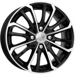 Диск K&K Римэкс 14x5.50 4x98 ET35 DIA58.60 Алмаз-черный