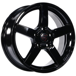 Диск NZ R-02 17x7 4x100 ET43 DIA60.10 BLACK