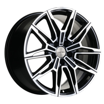 Диск Khomen 1904 19x8.50 5x112 ET40 DIA57.10 Black-FP
