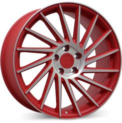 Диск Keskin Tuning KT17 19x8.50 5x112 ET45 DIA72.60 Matt_Red_Front_Polish