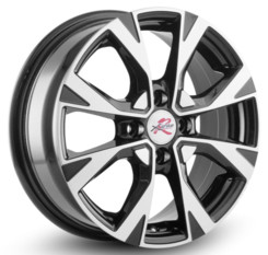 Диск X'trikeRST R045 15x6 4x100 ET40 DIA60.10 BK/FP
