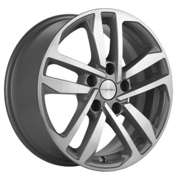 Диск Khomen 1612 16x6.50 5x114.30 ET46 DIA67.10 F-Silver-FP