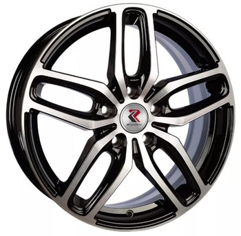 Диск RepliKey XRAY (B199) 17x6.50 4x100 ET41 DIA60.10 BK/FP