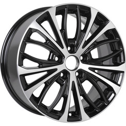 Диск KDW KD1723 17x7.50 5x114.30 ET46 DIA67.10 Black_Front_Polished