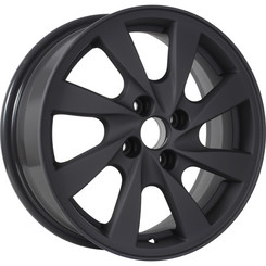 Диск KDW KD1547 15x6 4x98 ET33 DIA58.60 Matt_Black_Painted