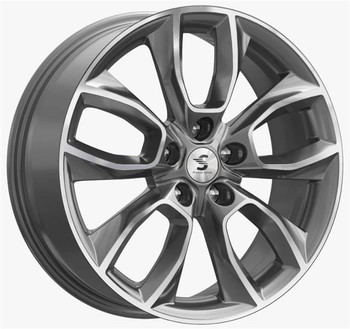 Диск Premium Series КР001 18x7 5x114.30 ET45 DIA67.10 Diamond gloss graphite