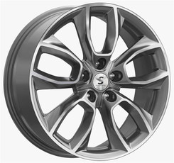 Диск Premium Series КР001 18x7 5x114.30 ET45 DIA67.10 Diamond gloss graphite