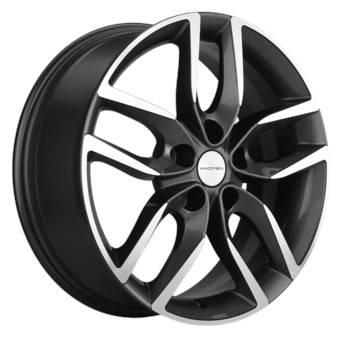 Диск Khomen 1708 17x6.50 5x108 ET33 DIA60.10 GRAY-FP