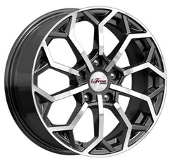 Диск iFree Спейс-Нидл 16x6.50 5x108 ET47 DIA63.30 блэк джек