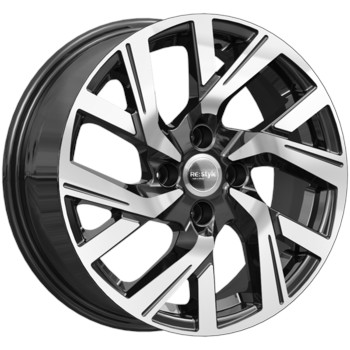 Диск K&K КС1030 15x6 4x100 ET40 DIA60.10 Алмаз Черный