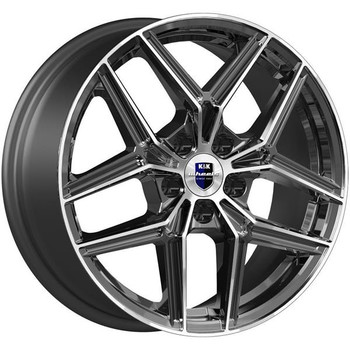 Диск K&K Юнион 17x7 5x112 ET40 DIA66.60 Алмаз Черный