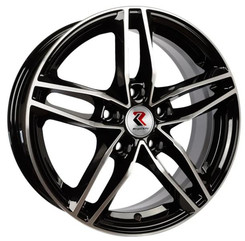Диск RepliKey K131 16x6.50 5x105 ET39 DIA56.60 BK/FP
