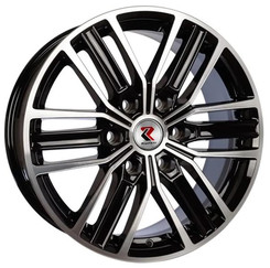 Диск RepliKey B218 18x7.50 6x139.70 ET38 DIA67.10 BK/FP
