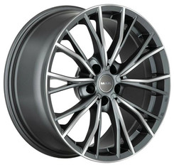 Диск MAK Mark 19x8 5x112 ET46 DIA66.60 Gun Met-Mirror Face