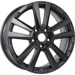 Диск KDW KD1725 17x6.50 4x100 ET43 DIA60.10 Matt_Black_Painted