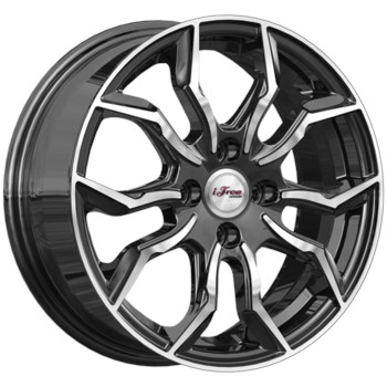 Диск iFree Бохо 15x6 4x100 ET45 DIA60.10 блэк джек