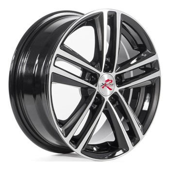 Диск X'trikeRST R025 15x6 5x100 ET38 DIA57.10 BK/FP