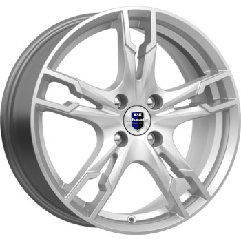 Диск K&K Солар 17x7 4x100 ET43 DIA60.10 Сильвер