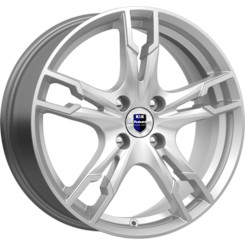 Диск K&K Солар 17x7 4x100 ET43 DIA60.10 Сильвер