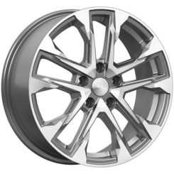 Диск Скад Атакор 17x7 5x114.30 ET35 DIA67.10 алмаз графит