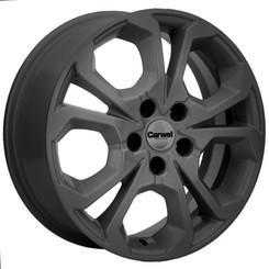 Диск Carwel Шира 17x6.50 5x114.30 ET50 DIA66.10 BL