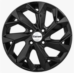 Диск Carwel Ильмень 1508 15x6 4x100 ET45 DIA56.60 BL