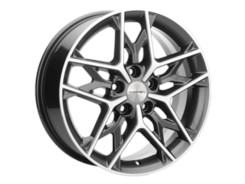 Диск Khomen 1709 17x7 5x110 ET45 DIA67.10 BLACK