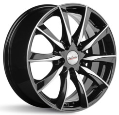 Диск X'trike X-120М 17x7 5x114.30 ET50 DIA64.10 BKM/FP