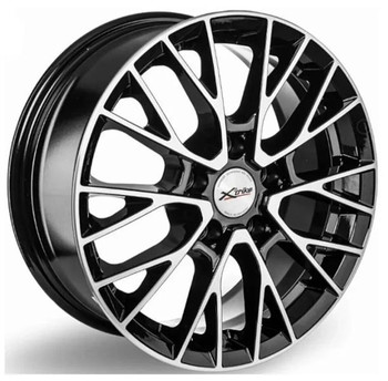 Диск X'trike X-135 16x6.50 5x112 ET45 DIA57.10 BKM/FP