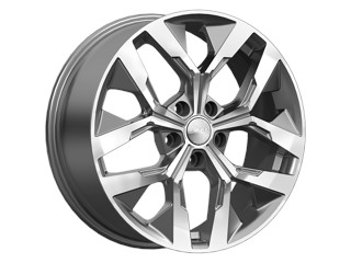 Диск Скад Ламберт 18x7.50 5x112 ET46 DIA57.10 алмаз графит