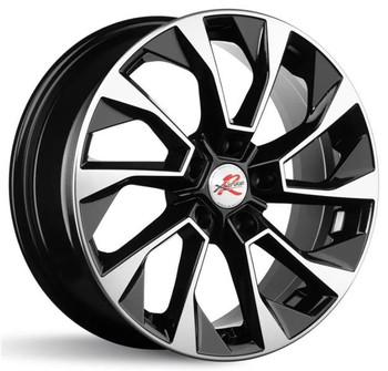 Диск X'trikeRST R177 17x7 5x114.30 ET45 DIA54.10 BK/FP