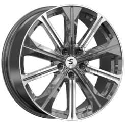 Диск Premium Series КР013 19x7 5x112 ET43 DIA57.10 Diamond gloss graphite