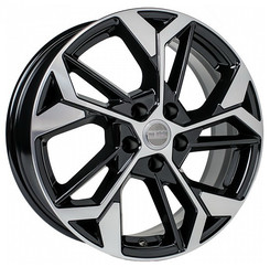 Диск K&K КС1062 17x6.50 5x114.30 ET45 DIA60.10 Алмаз Черный