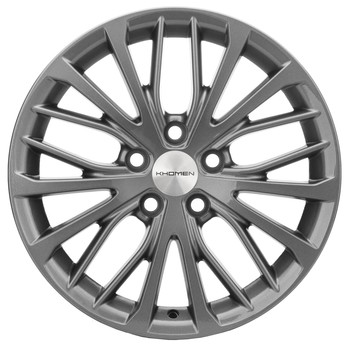 Диск Khomen 1705 17x7 5x114.30 ET45 DIA67.10 GRAY