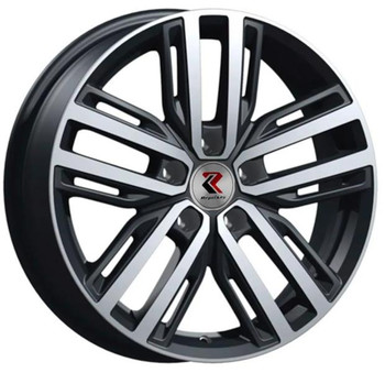 Диск RepliKey Octavia (R259) 17x7 5x112 ET49 DIA57.10 BK/FP