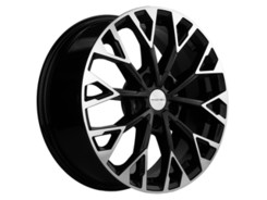 Диск Khomen KHW1718 17x7 5x108 ET50 DIA63.30 Black-FP