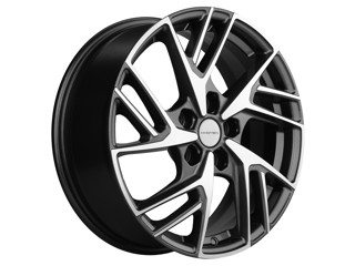 Диск Khomen 1722 17x6.50 5x114.30 ET45 DIA67.10 GRAY-FP