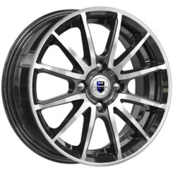 Диск K&K Квант 14x5.50 4x100 ET40 DIA54.10 Алмаз-черный