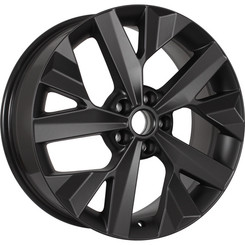 Диск KDW KD1813 18x7.50 5x108 ET47 DIA60.10 Matt_Black_Painted