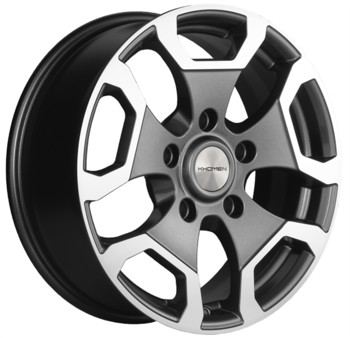 Диск Khomen 1725 17x6.50 5x139.70 ET35 DIA98.50 GRAY