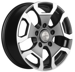 Диск Khomen 1725 17x6.50 5x139.70 ET35 DIA98.50 GRAY