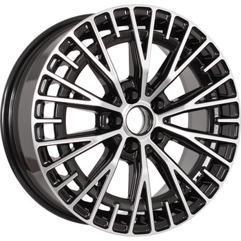 Диск KDW KD1730 17x7 5x114.30 ET48 DIA67.10 Black_Front_Polished