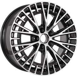 Диск KDW KD1730 17x7 5x114.30 ET48 DIA67.10 Black_Front_Polished
