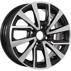 Диск KDW KD1430 14x5.50 4x100 ET40 DIA60.10 Matt_Black_Painted