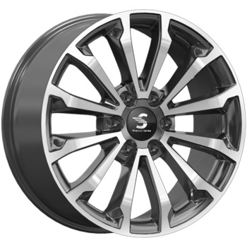 Диск Premium Series КР006 20x8.50 6x139.70 ET33 DIA100.10 Diamond Black Gris